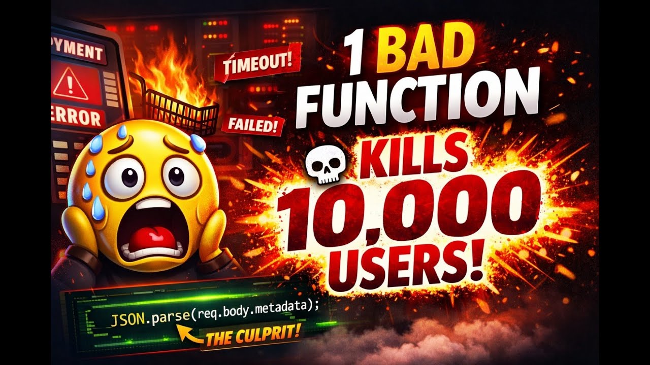 How One Synchronous Function Can Kill 10,000 Users