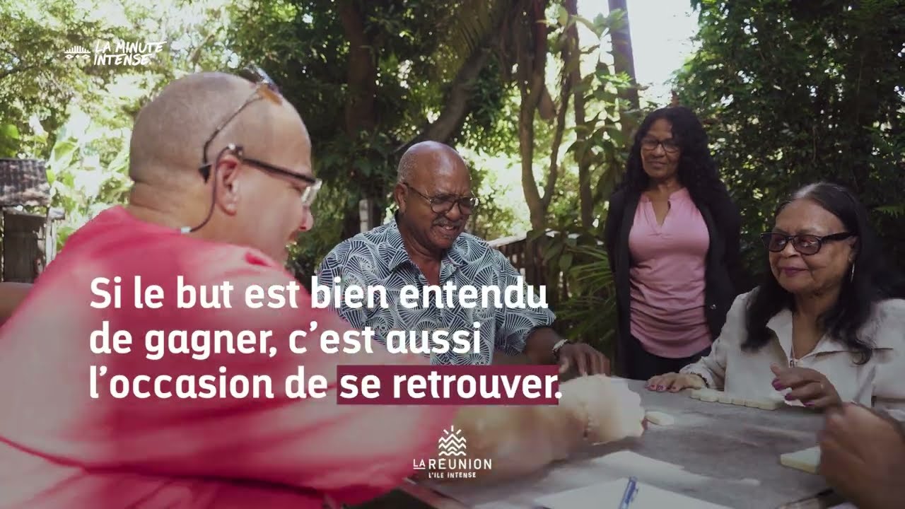 LA MINUTE INTENSE - Traditions de La Réunion - Le domino