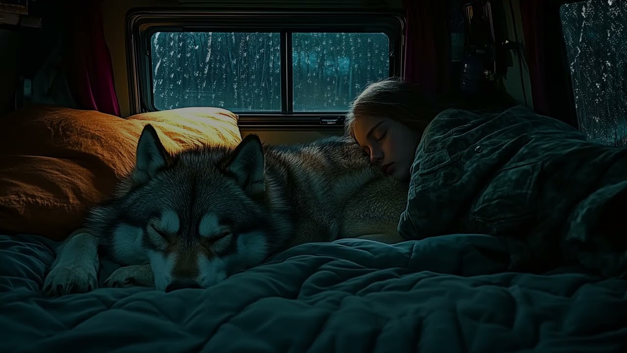 Car Rain Ambience for Study, Sleep and Stress Relief.