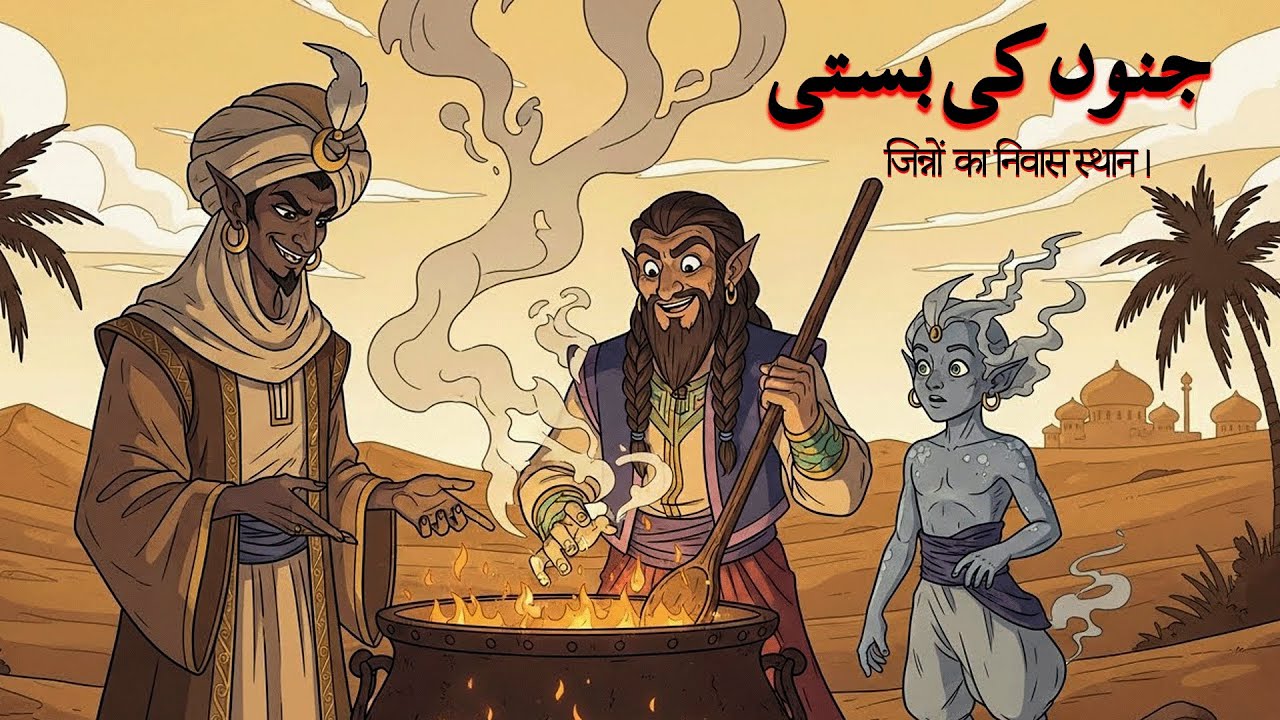 Jinnon ki bastti me aik Larka gya | intresting story