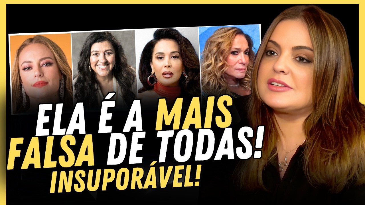 Fabíola Reipert DESMASCARA FAMOSA atriz da GLOBO e EXPÕE FALSIDADE