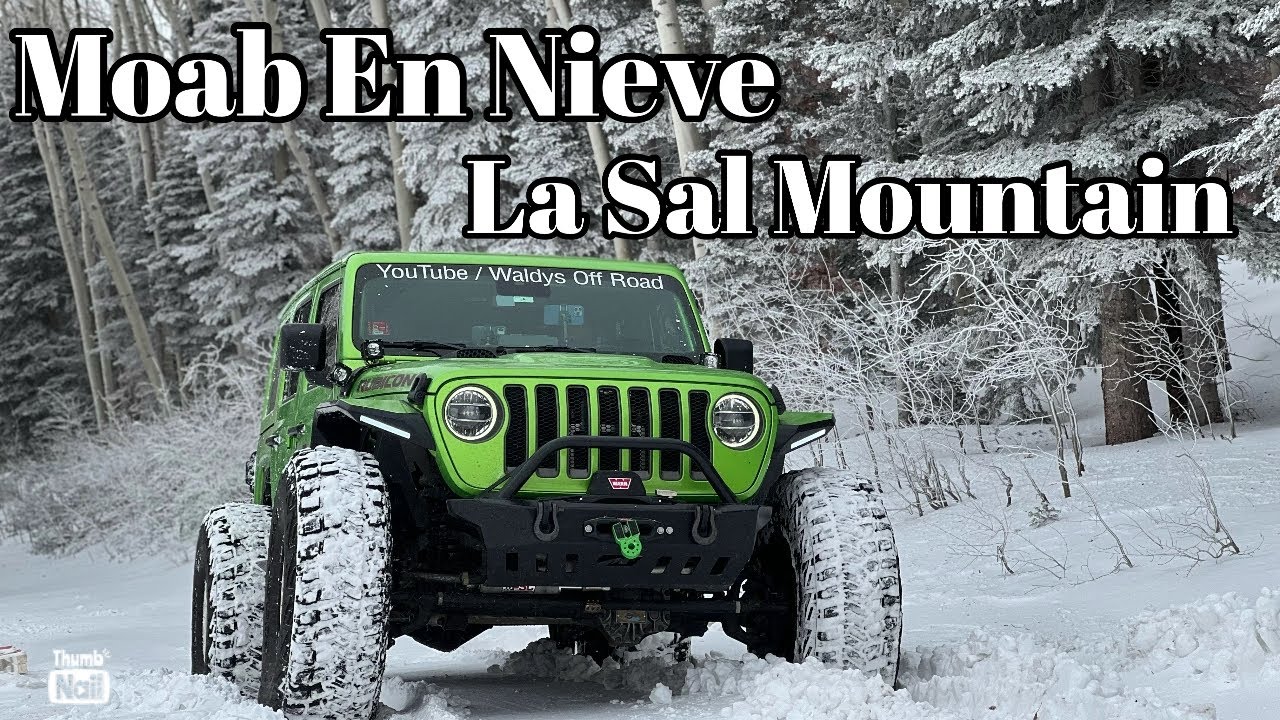 Nieve en Moab y descubriendo Rutas 7-8 by Waldys Off Road