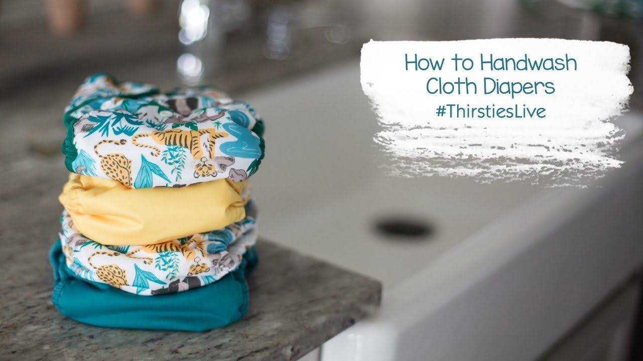 How to Hand Wash Cloth Diapers