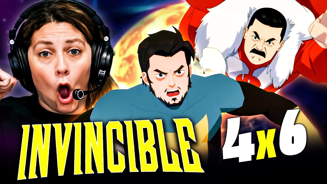 INVINCIBLE 4x6 REACTION - THEY GOT ME GOOD WITH THAT END CREDIT SCENE!