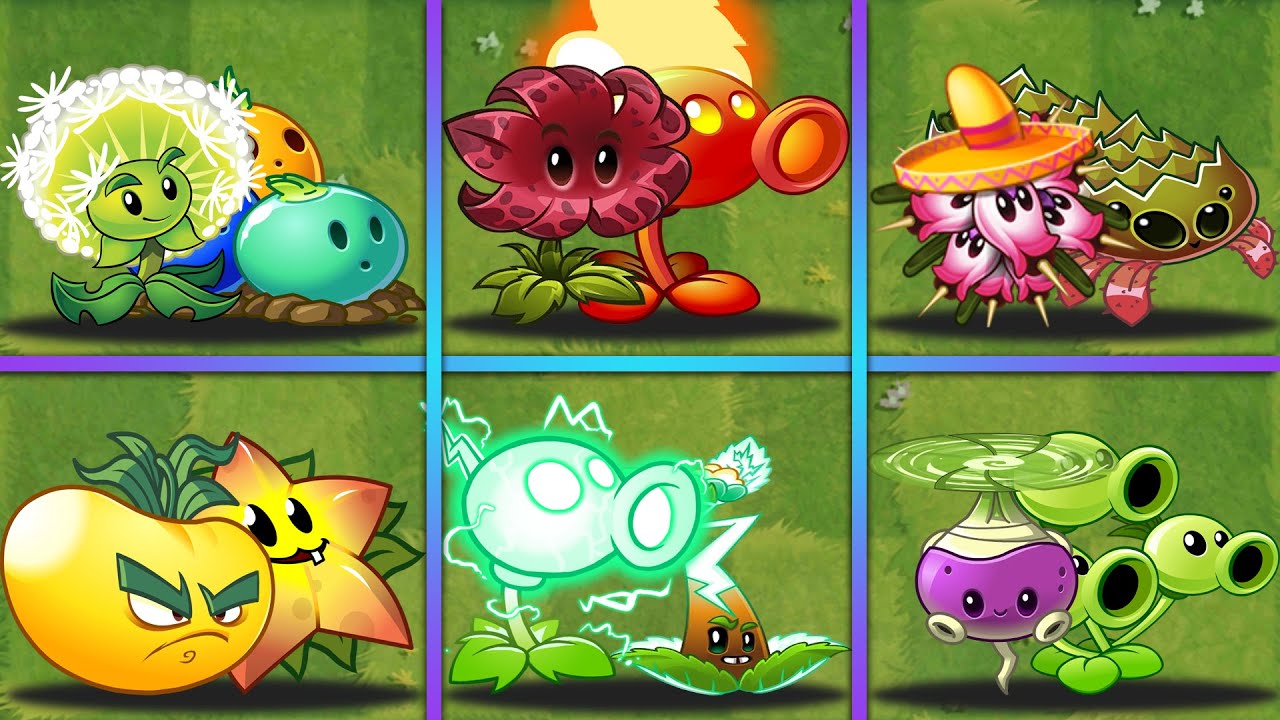 Best 6 PAIR Area Team Plants Battlez - Who Will Win? - PvZ 2 Team Plants vs Team Plants