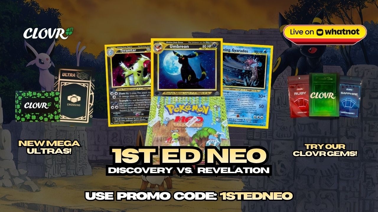 1ST ED NEO DISCOVERY VS REVELATION! RIP & SHIPS ON WHATNOT! DOWNLOAD WHATNOT & RIP PACKS LIVE!