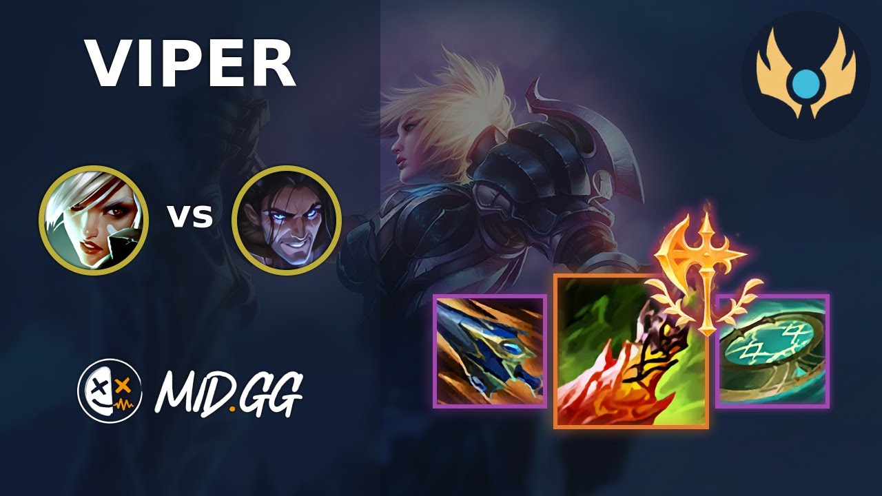 MID.GG: [ Viper ] Riven MID vs Sylas | NA CHALLENGER | LOL Season 2026
