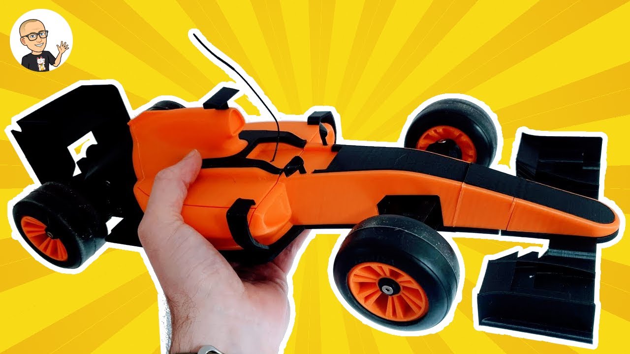 openRC F1 la Formule 1 Télécommandée à Imprimer en 3D 🏎️