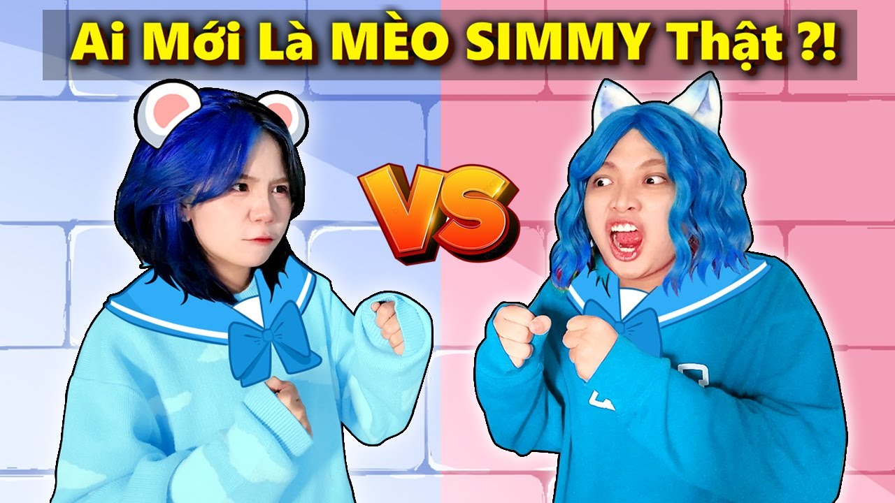 Mèo Simmy Nổi Khùng Khi Đại Chiến Với Mèo Simmy Giả Mạo !! Ai Là Mèo Simmy Thật ?!