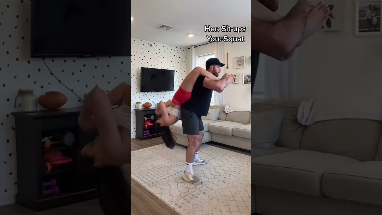 COUPLE WORKOUT | PARTNER WORKOUT | Fun Home workout