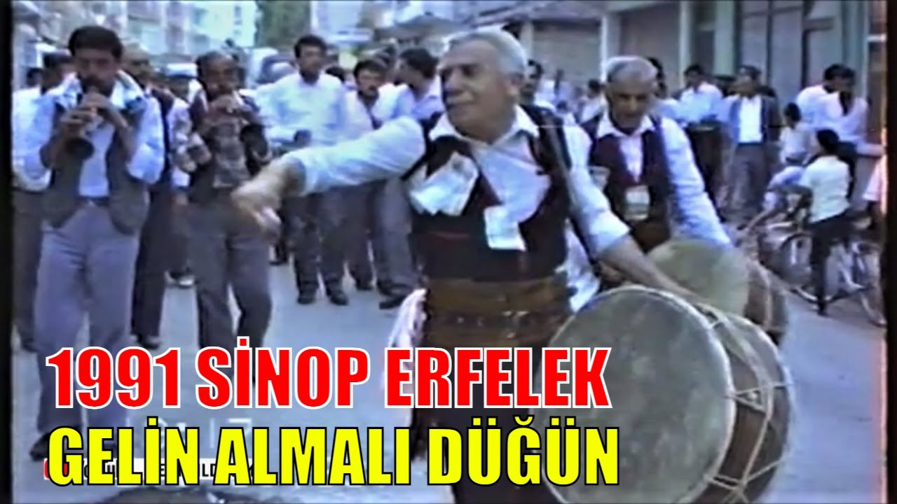 90LAR SiNOP DÜĞÜNÜ GELiN ALMA (1991 Erfelek davul zurnası)