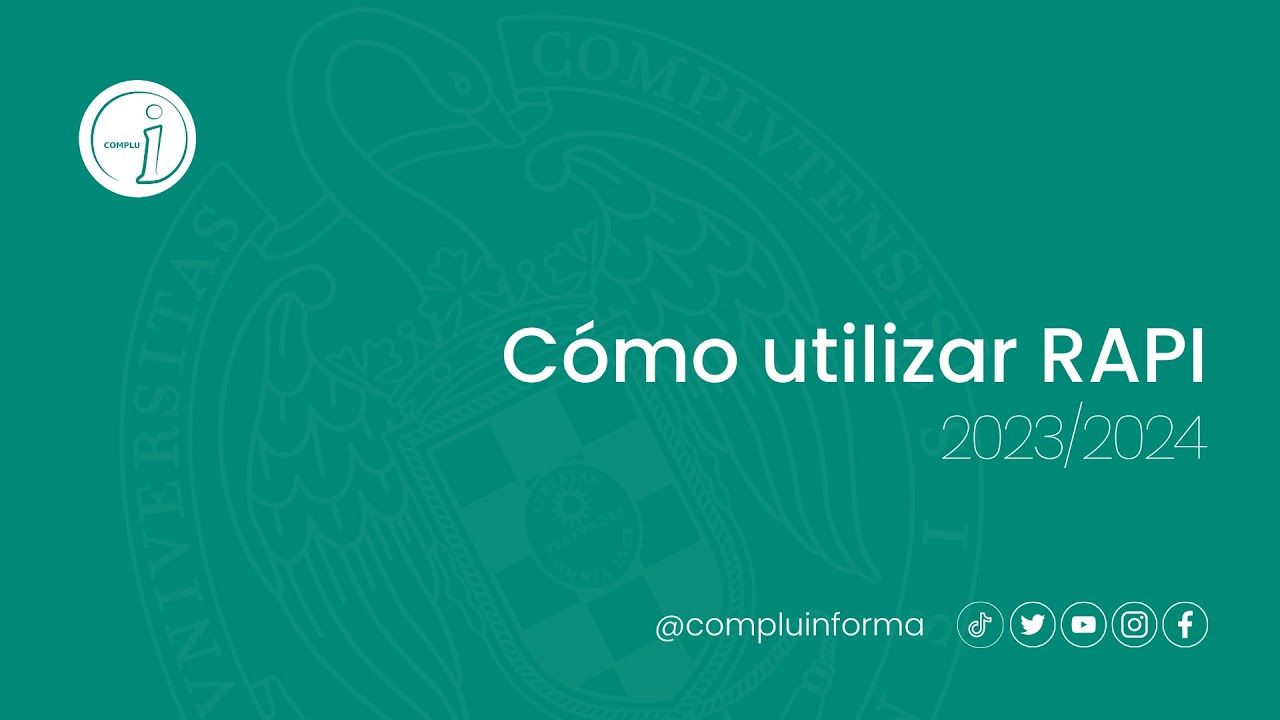 Cómo utilizar RAPI