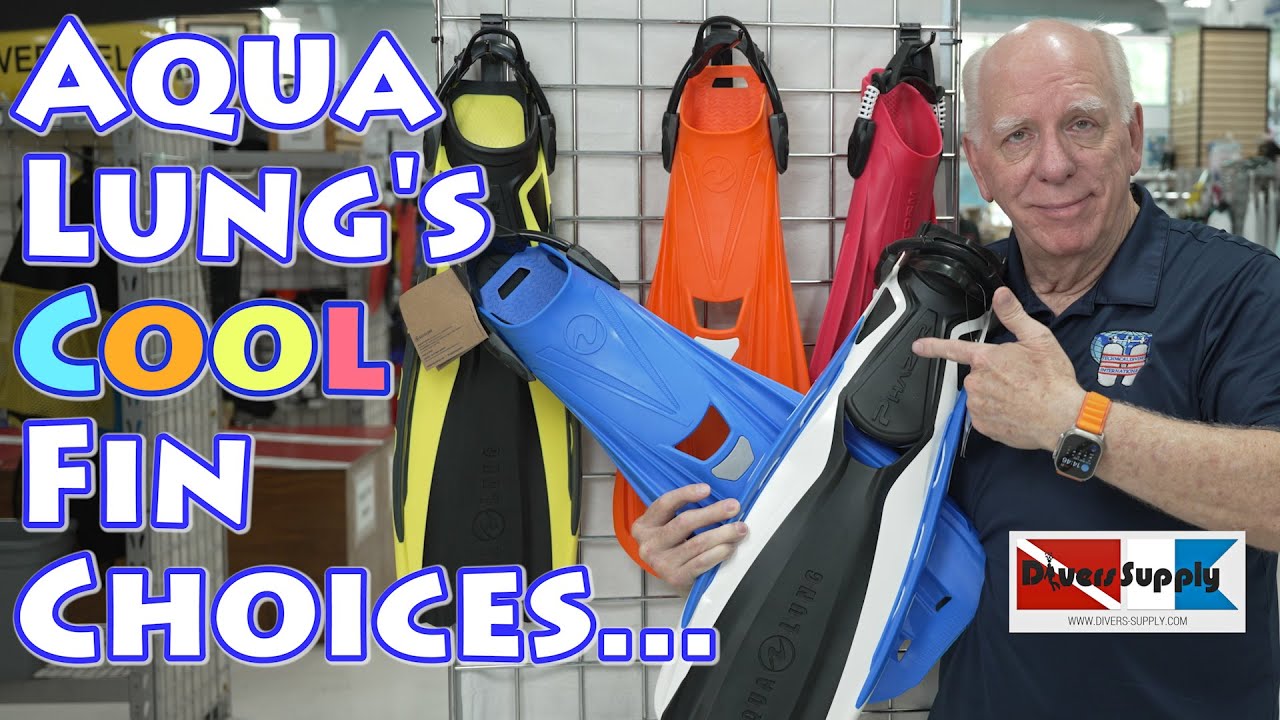 2023 Aqua Lung's New Fins Phazer, Storm and Storm Max