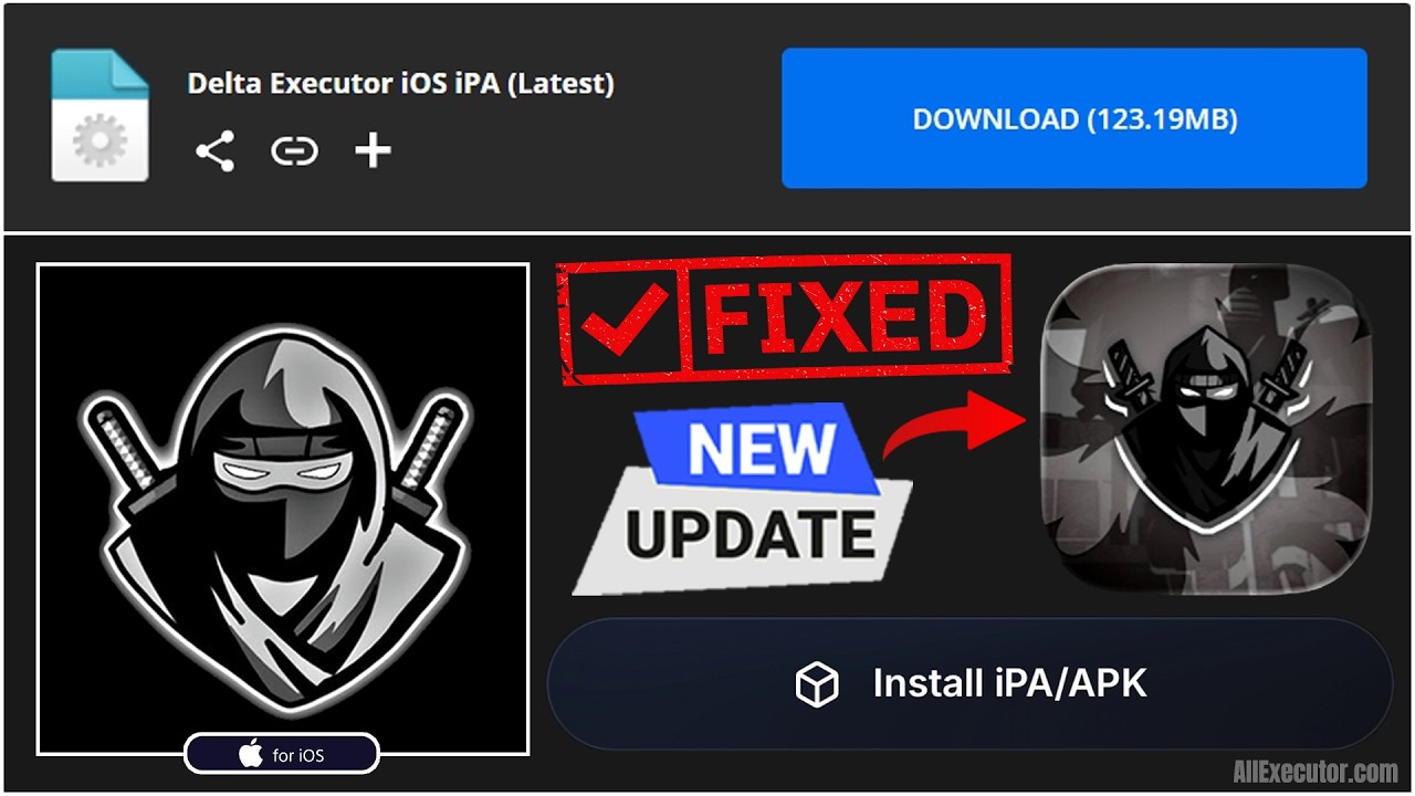 [Новое исправление] Официальный Delta Executor iOS iPA (Последнее обновление) | Roblox iOS Execut...