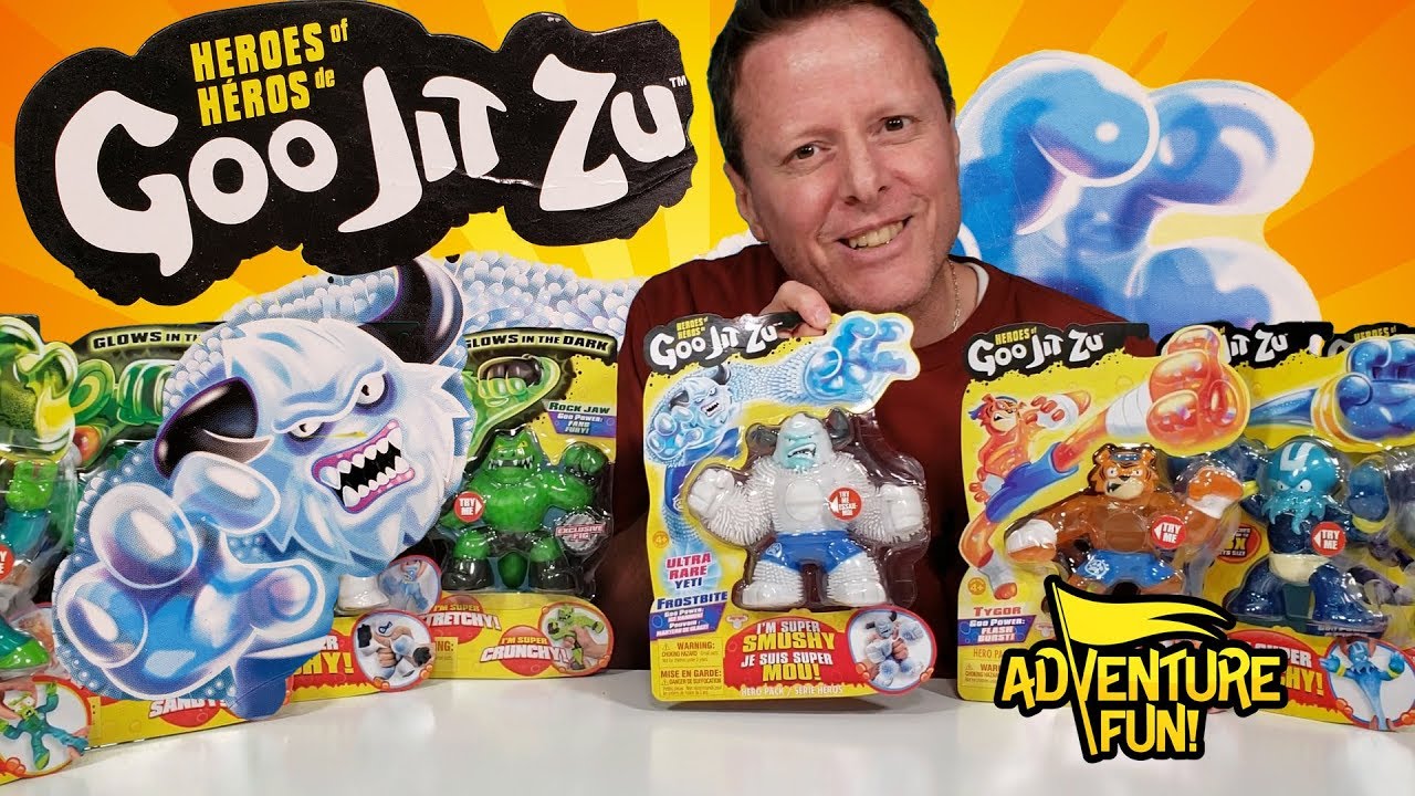 15 Heroes of Goo Jit Zu Including the Ultra Rare 