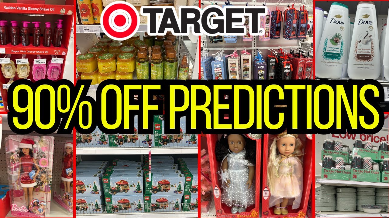 TARGET CLEARANCE 90% OFF PREDICTIONS🔥TARGET 90% OFF! WHAT TO BUY + HOW TO SCORE DEALS AFTER XMAS