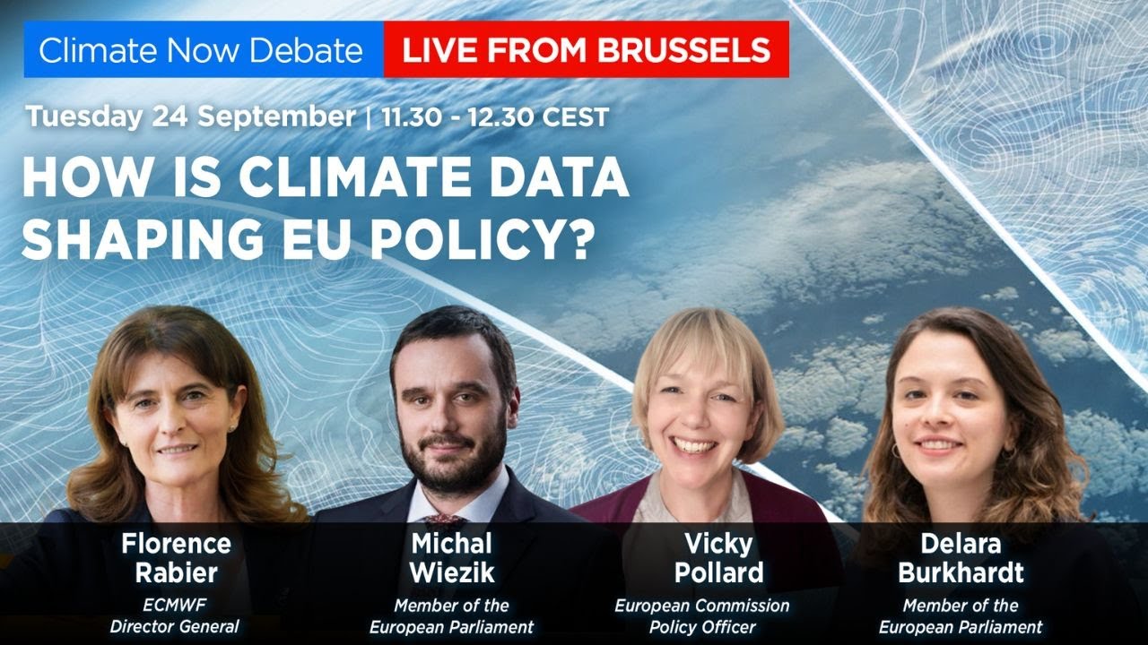 Climate Now Live Debate: How is climate data shaping EU policy?