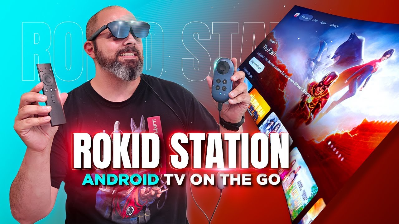ROKID Station Android TV On The Go | Стриминговая приставка для очков дополненной реальности