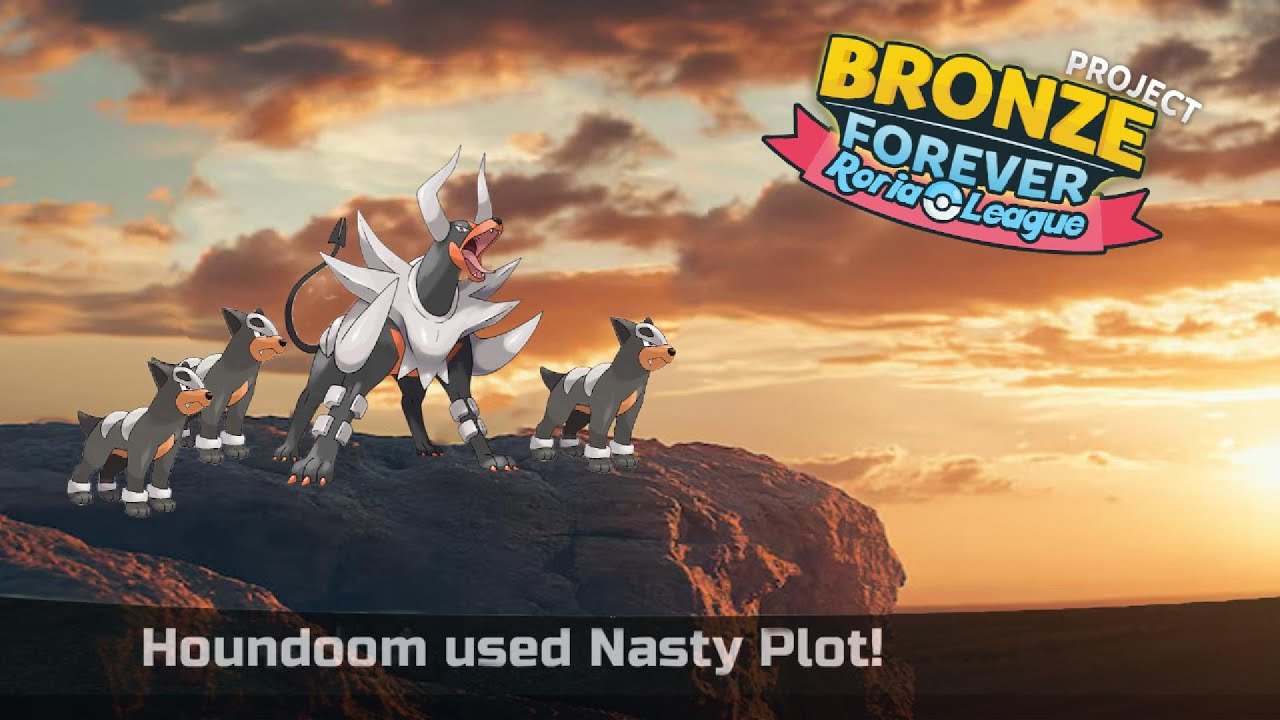 MEGA HOUNDOOM MIGHT BE SLEPT ON | PVP POKEMON BRICK BRONZE