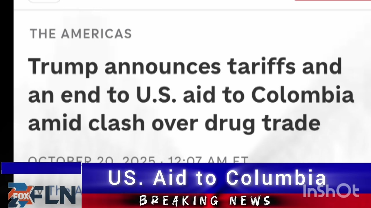 Breaking: Trump Cuts U.S. Aid to Colombia, Imposes New Tariffs | Escalating Tensions 2025