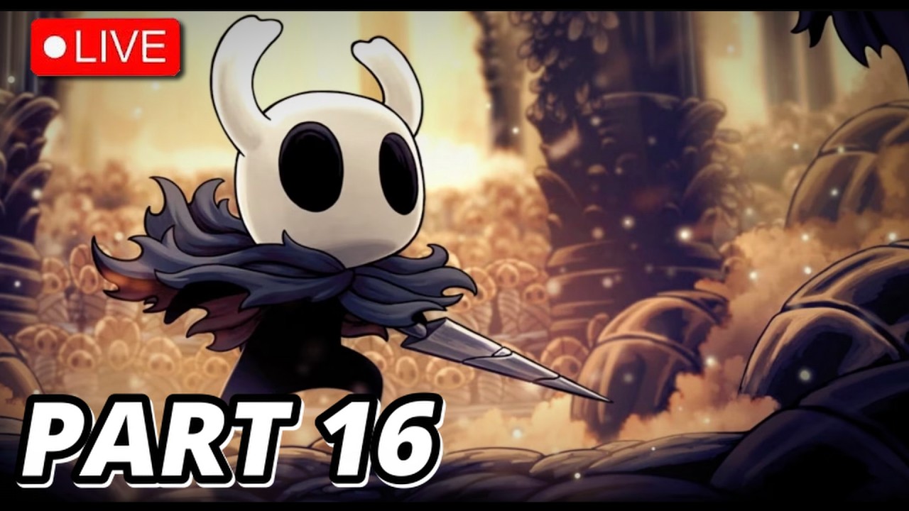 🔴LIVE 🔸Godhome & Pantheon DLC!! 👀 Hardest Gauntlet Ever 🥊⚔️ | Lets Play 🎮 Hollow Knight PT 16