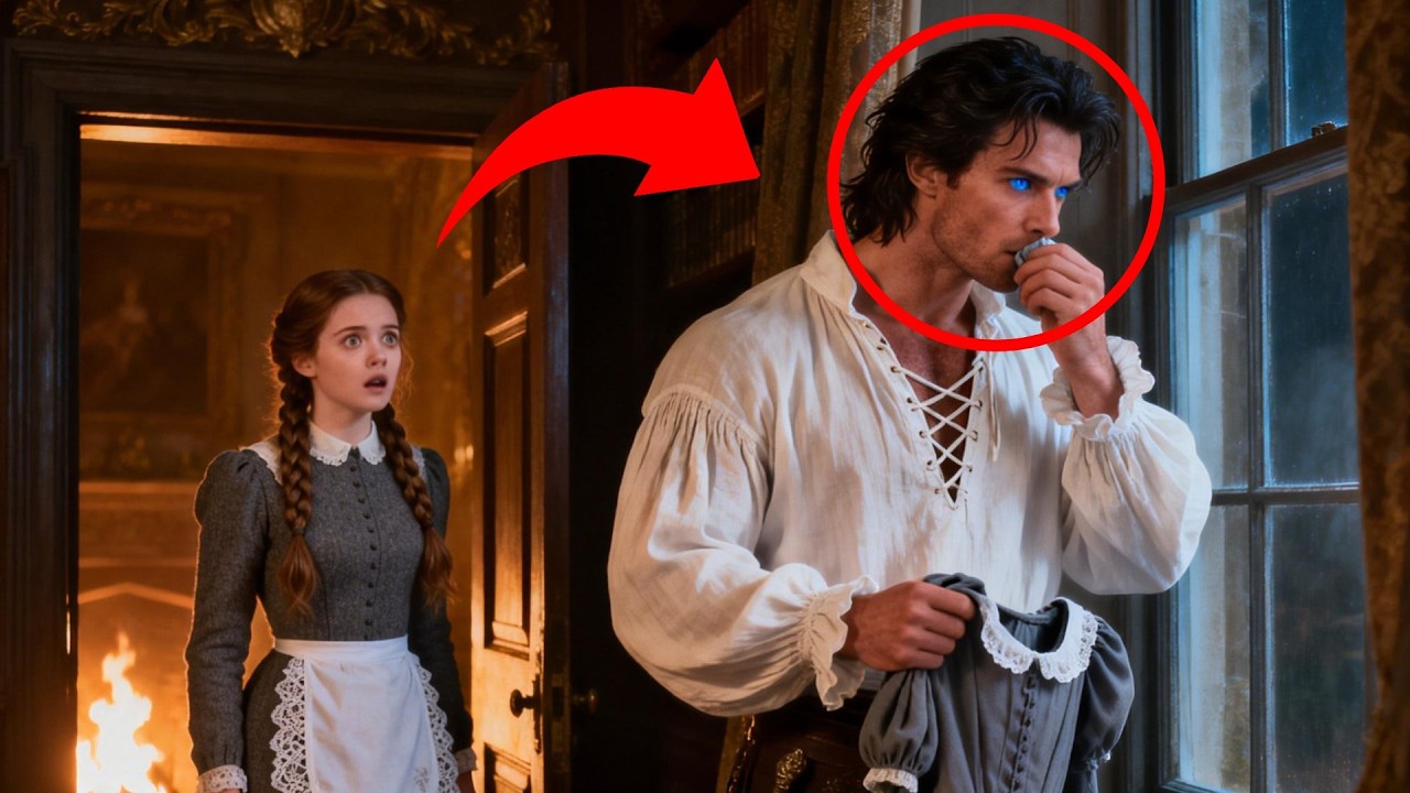 She Rushed Into The Alpha King's Study... And Caught Him Pressing Her Maid Uniform to His Face!