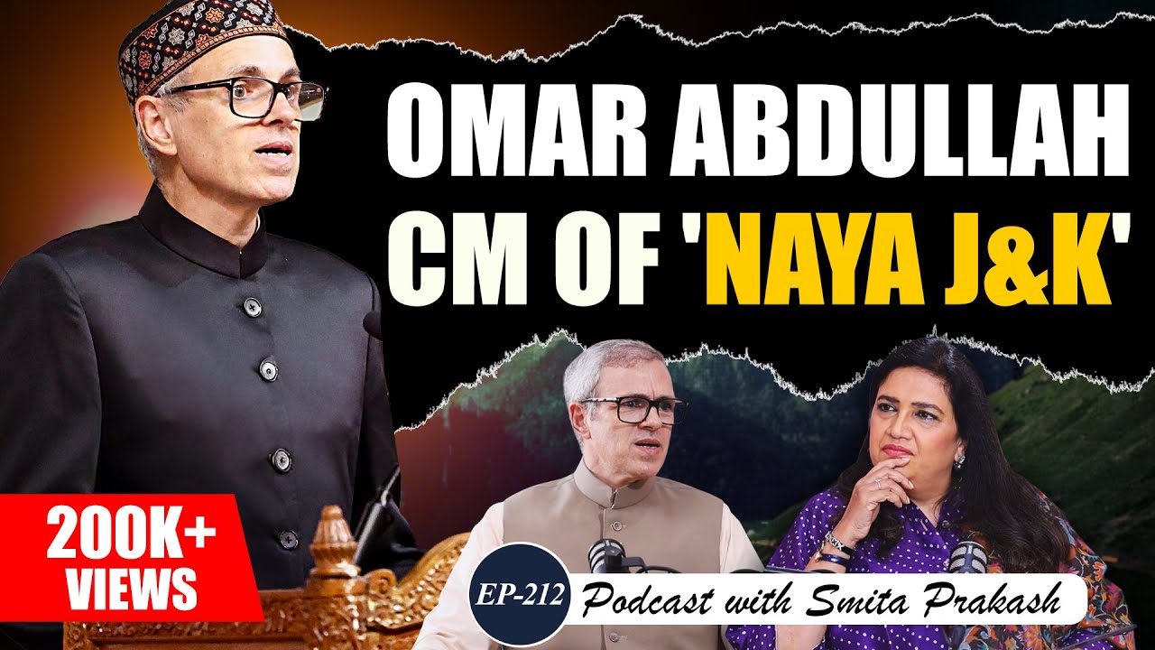EP-212 | Omar Abdullah on Afzal Guru, Engineer Rashid, Article 370, and Alliance with Congress