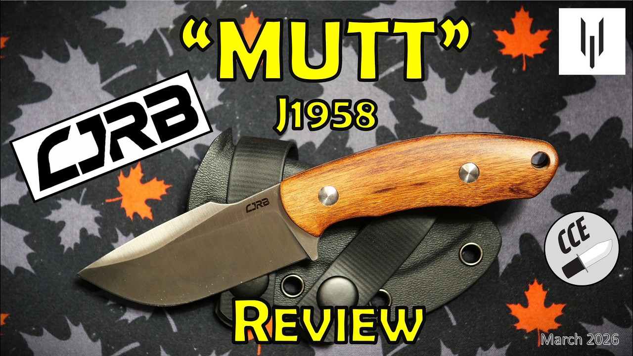 CJRB Mutt (J1958) #обзорножей @Triple.Stripe.Knives - #канадский #нож #дизайнер Джонатан Шоу