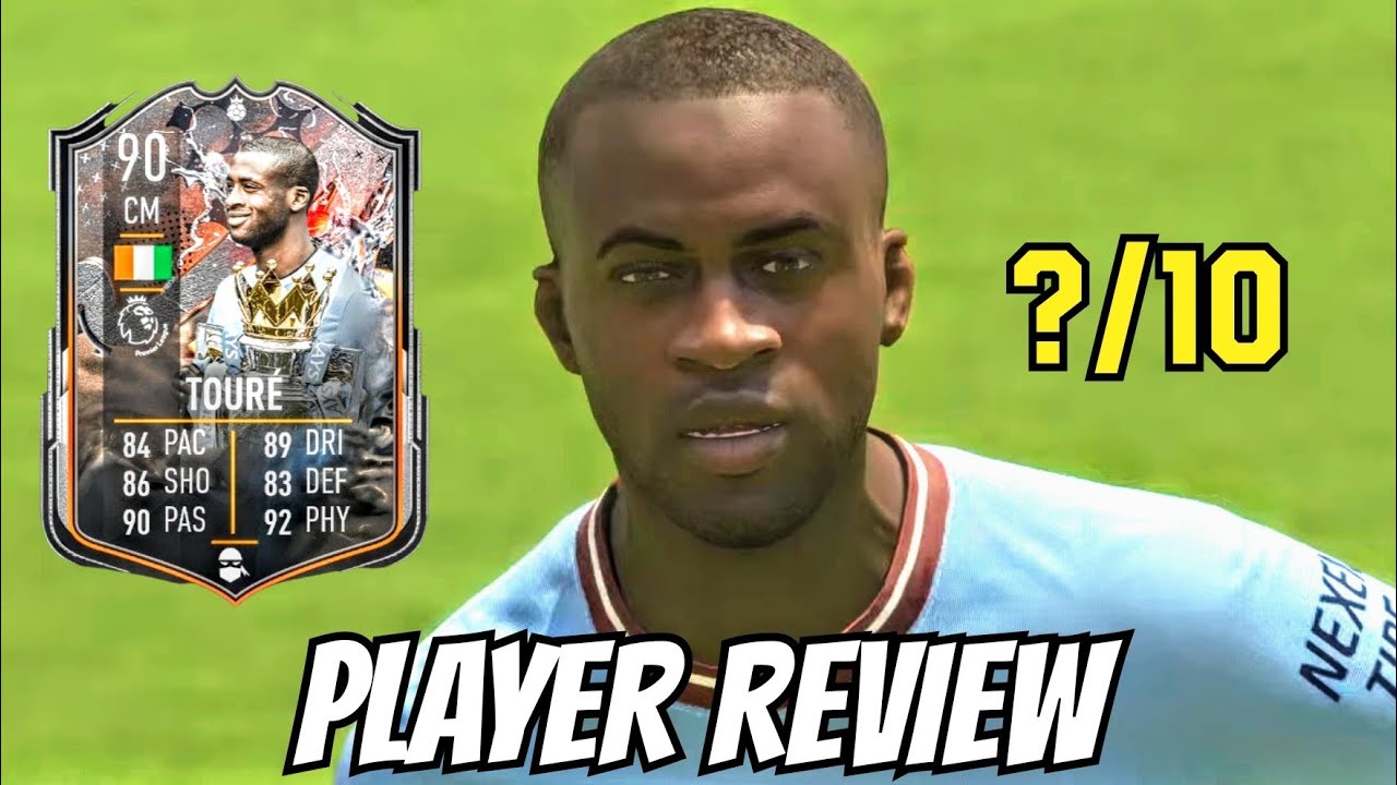 YAYA TOURE (90) TROPHY TITANS HERO ! PLAYER REVIEW | FIFA 23 ULTIMATE TEAM