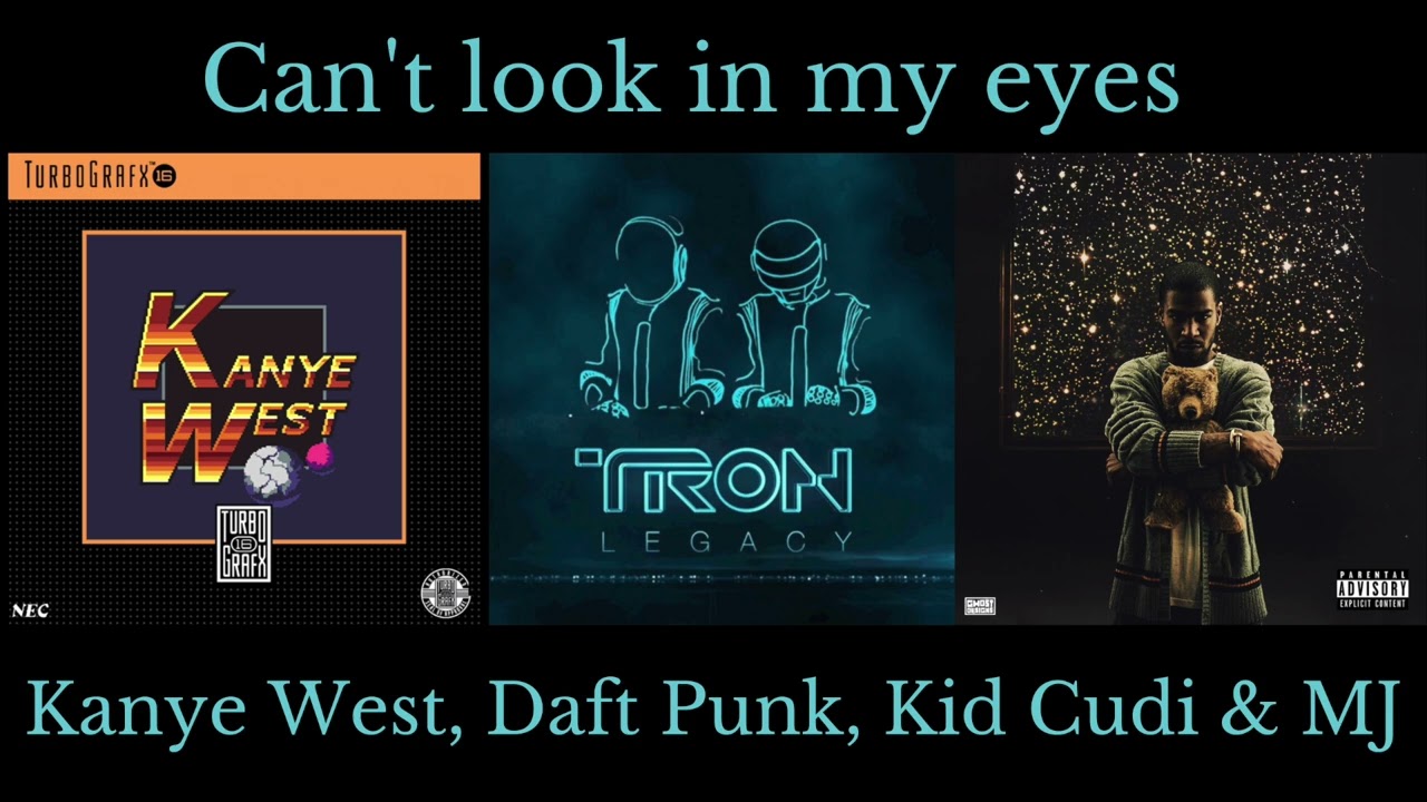Can't look in my eyes Kanye West (Complete Version) ft. Kid Cudi & Michael Jackson - Unreleased