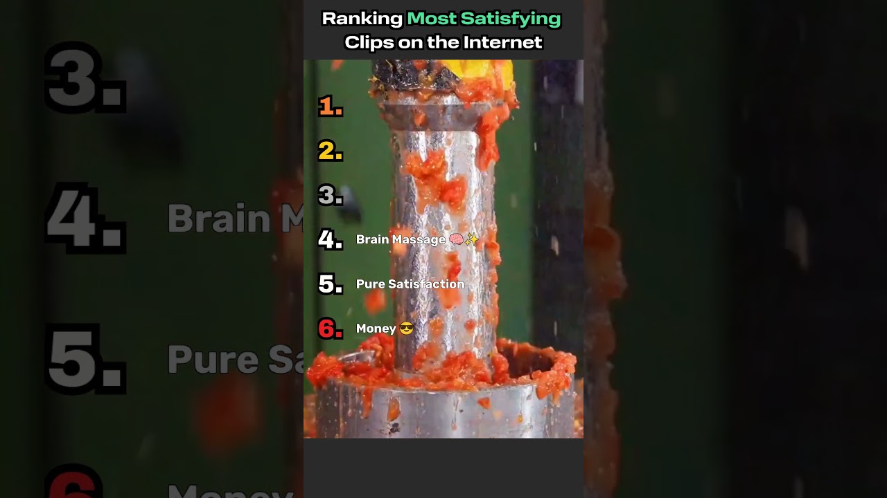 I Ranked the Most Satisfying Clips on the Internet 🤯 