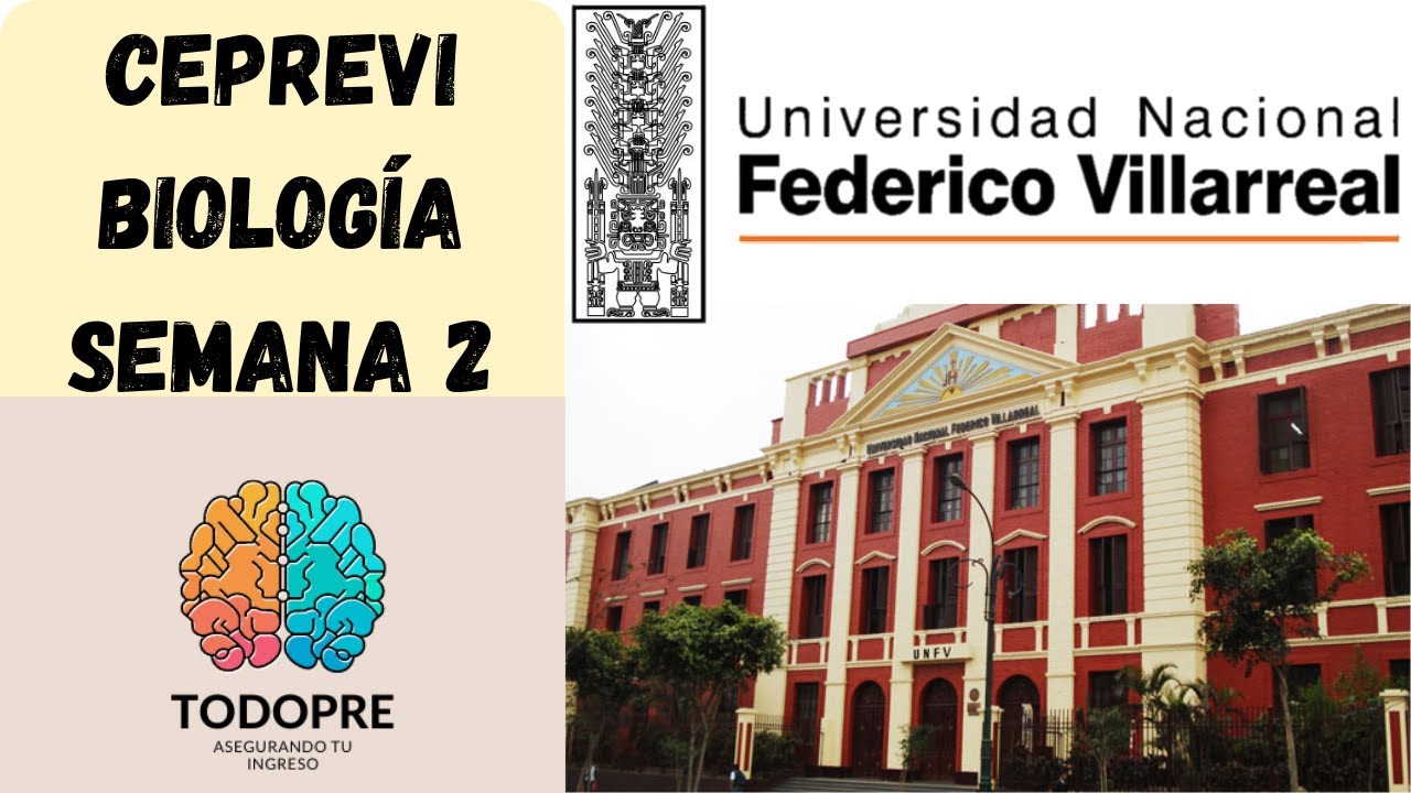 BIOLOG&Iacute;A - CLASE 2 - CEPREVI - ADMISI&Oacute;N UNFV