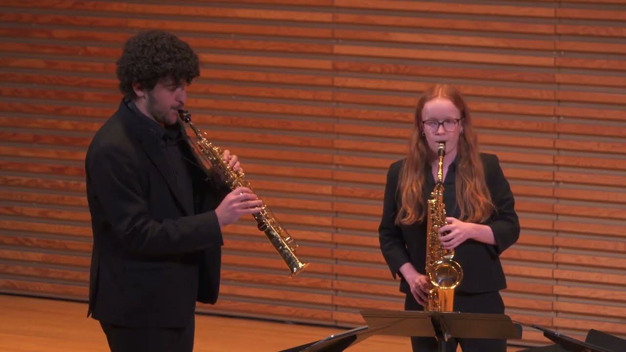 Six Bagatelles (1786) by György Ligeti // arr. Guillaume Bourgogne // U-M Saxophone Quartet