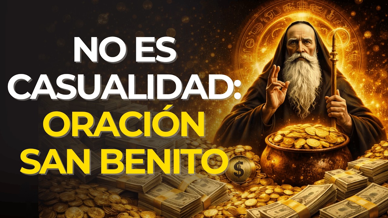 ORACIÓN PODEROSA DE SAN BENITO: ROMPE DEUDAS HOY