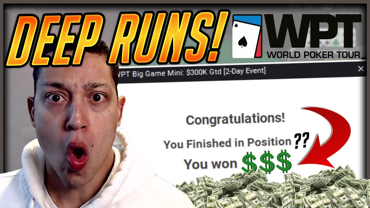 World Poker Tour $1050 Knockout & $530 WPT DEEP RUNS!