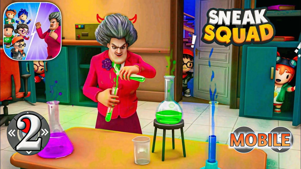 Sneak Squad: Partners In Prank Gameplay Walkthrough Part 1 (iOS, Android)