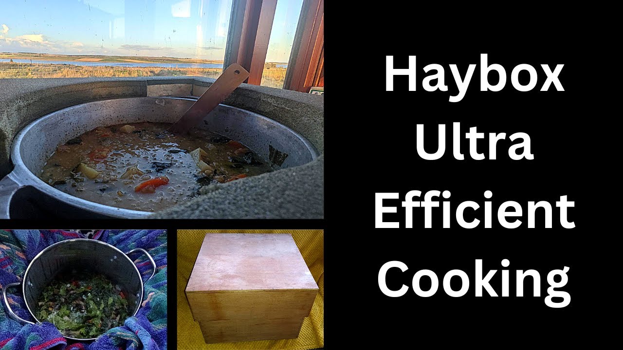 How to cut your cooking fuel bill by 60 to 90% with a hay box, or thermal cooker.