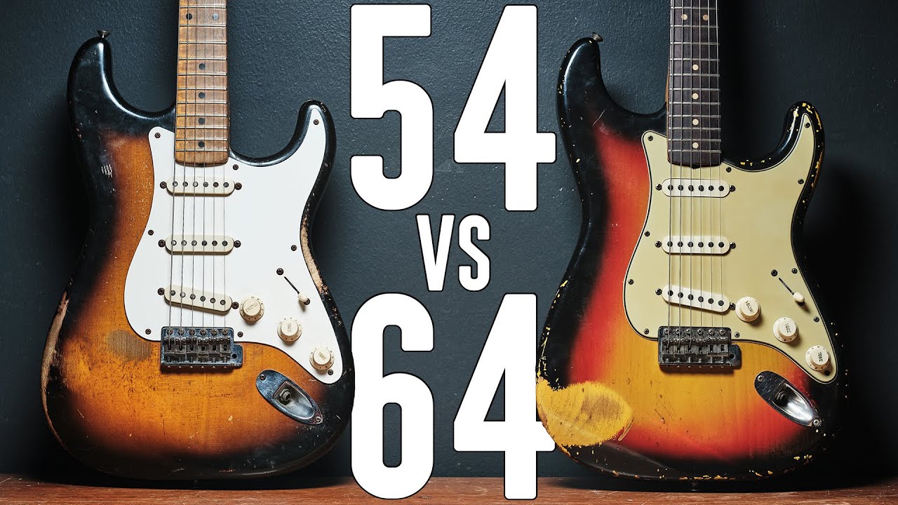 Vintage Strat Showdown - 1954 vs 1964 w/ ​Aaron Hiebert