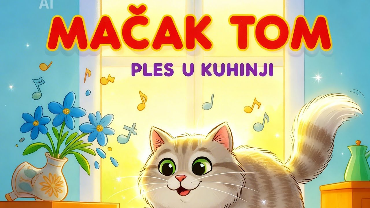 Mačak Tom: Kralj u domu svom 🐾 (Vesela dječja pjesmica)