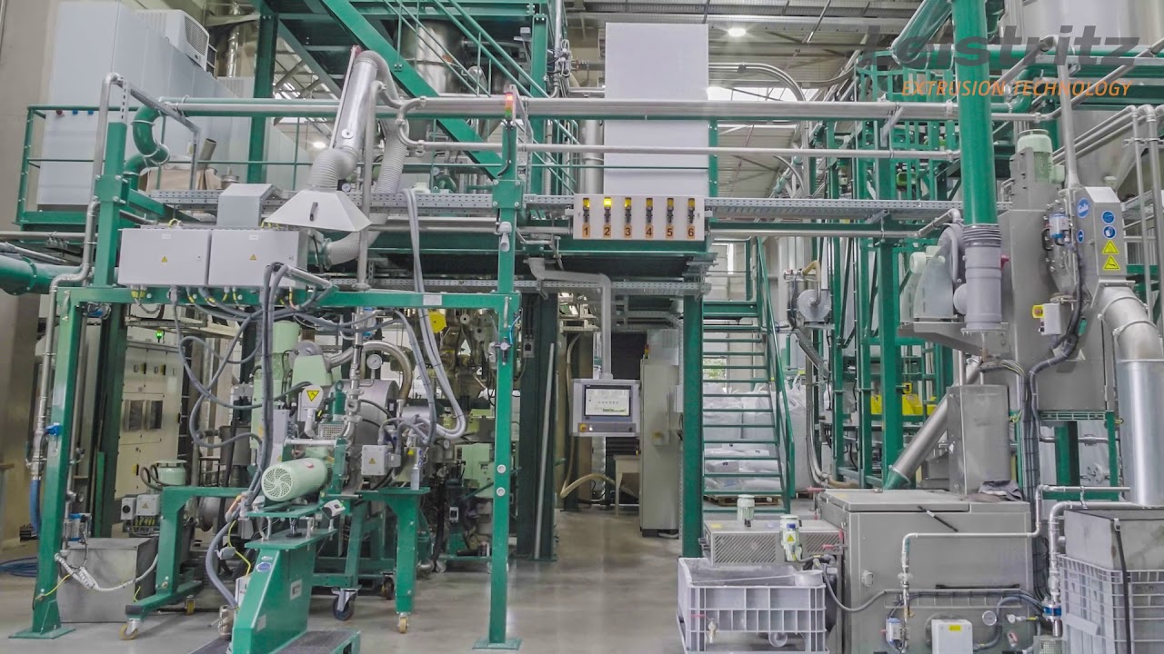 Extrusion technology for mixed plastic recycling