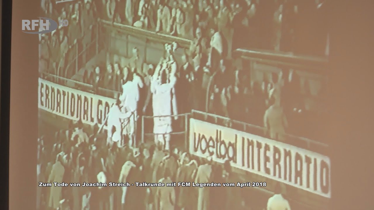 Zum Tode von Joachim Streich Talkrunde mit FCM Legenden vom April 2018 - RFH aktuell