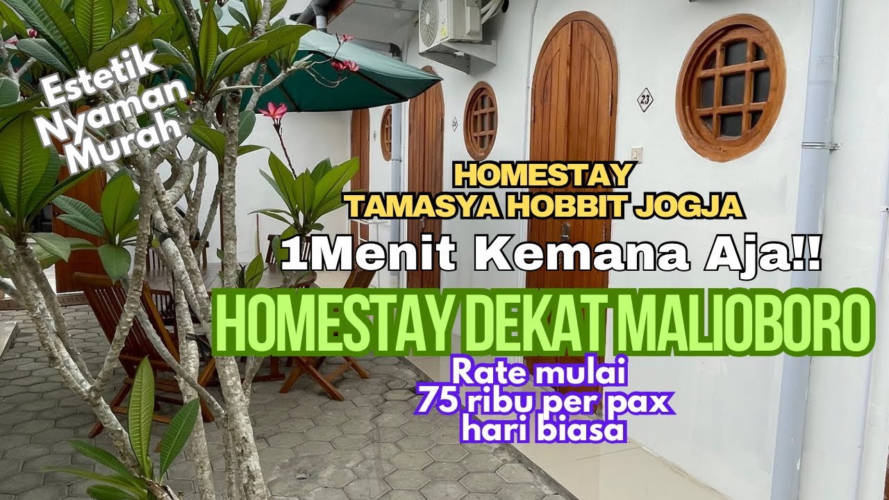 Homestay Dekat Malioboro bernama Homestay Tamasya Hobbit cuma 1 Menit Kemana Aja!!