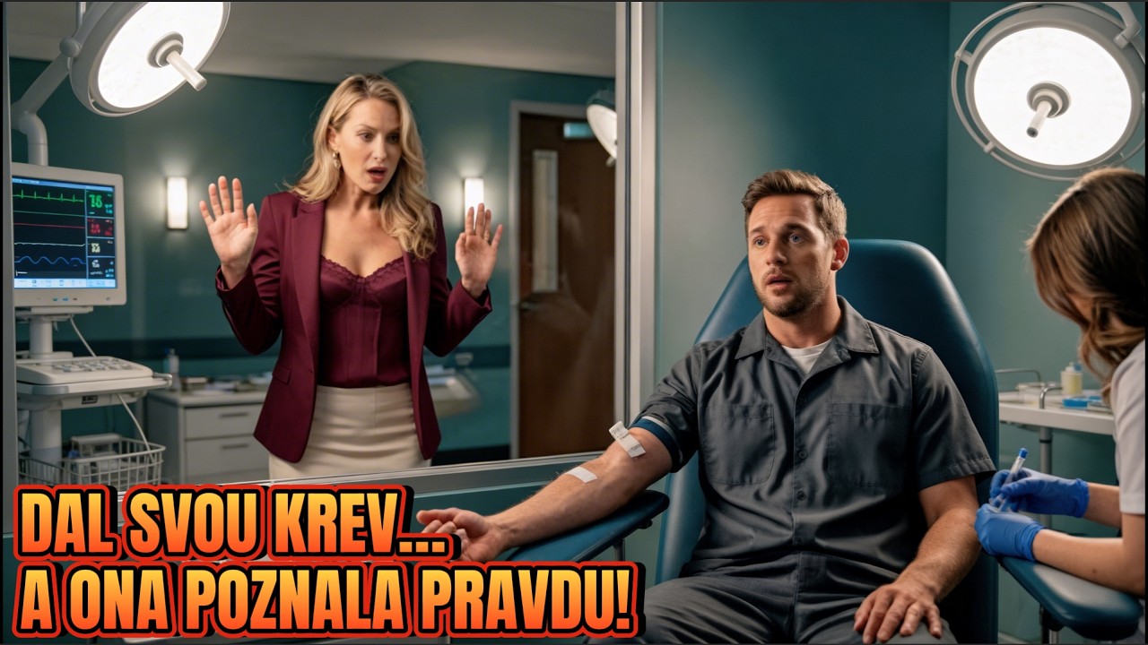 Samoživitel daroval krev, aby zachránil dceru generální ředitelky