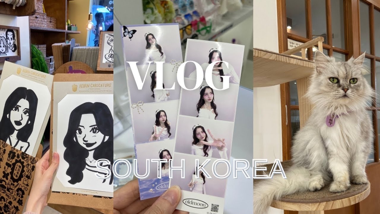 Vlog | PART 4 Korea - Cat Cafe & Shopping 