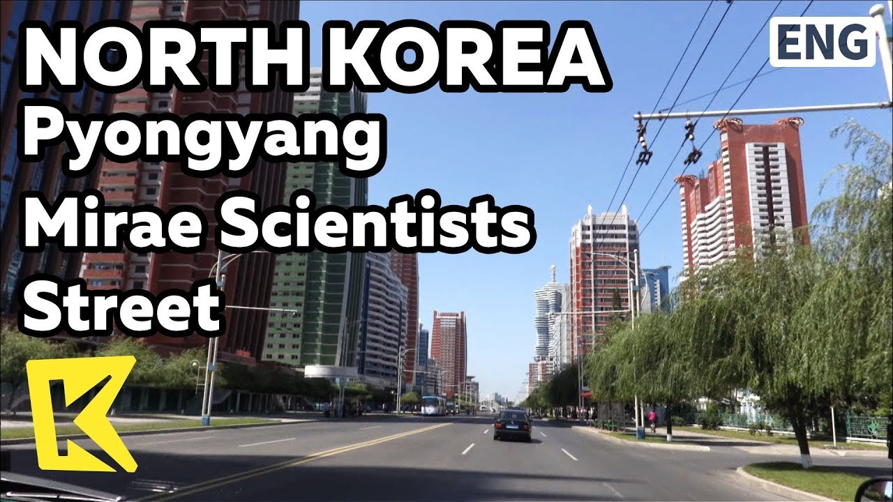 【K】North Korea Travel-Pyongyang[북한 여행-평양]신도시 미래과학자 거리/Mirae Scientists Street/Mirae Unha Tower