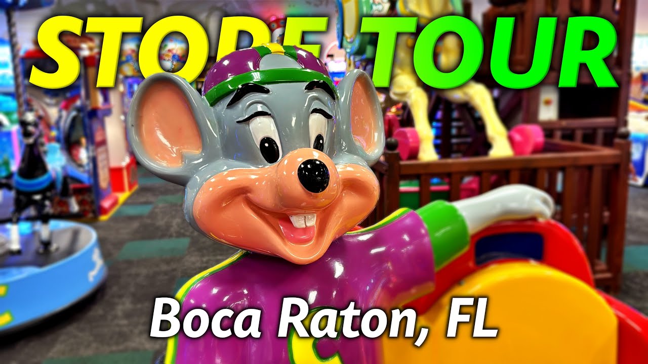 TOUR: Boca Raton, FL Chuck E. Cheese (Rare Feature!)
