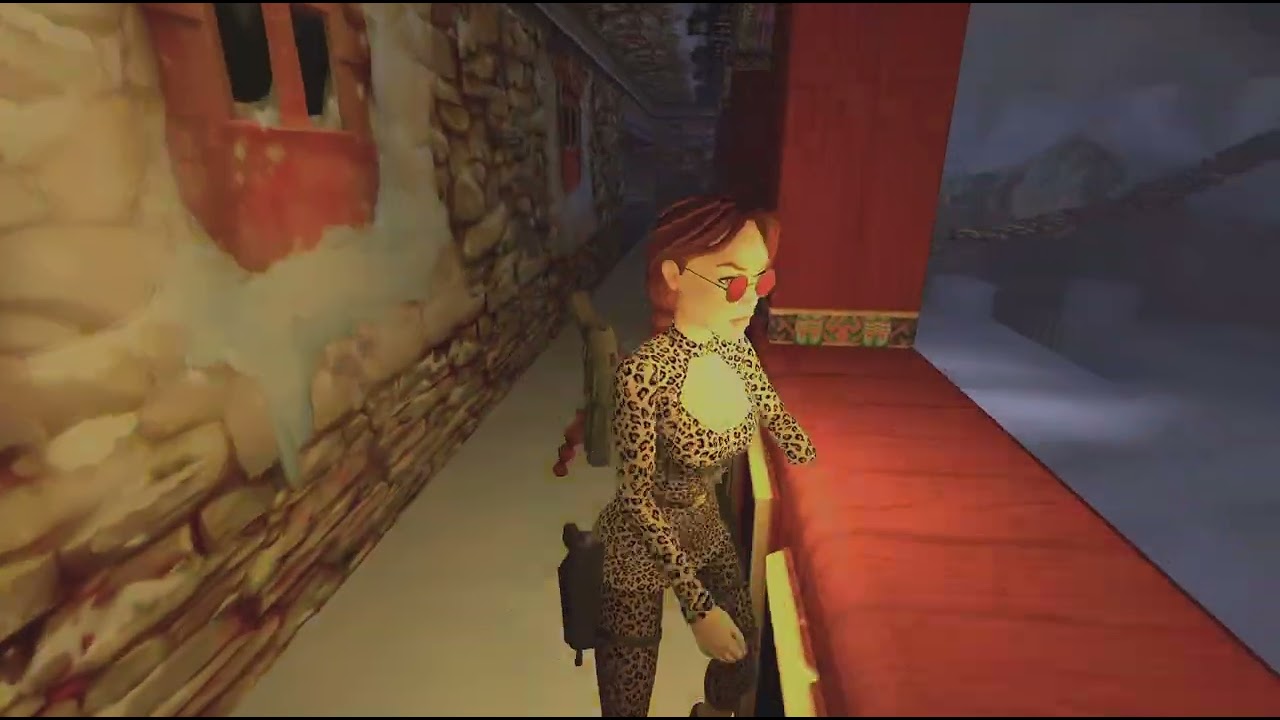 Tomb Raider II Remastered Starring Lara Croft!(PS5) #14 ~ Ice Palace  in Vegas outfit