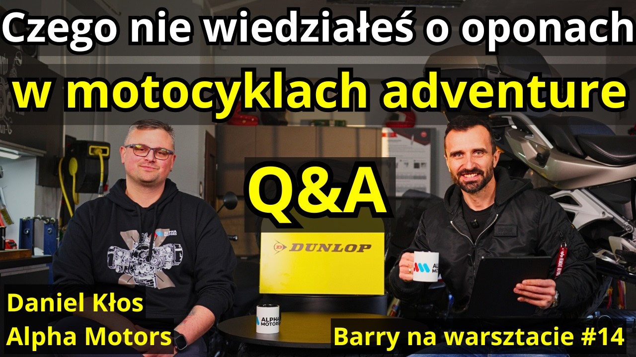 Jakie opony w lekki teren? Naprawa opony w podr&oacute;ży | Czy opony adventure zawsze hałasują? Q&A!