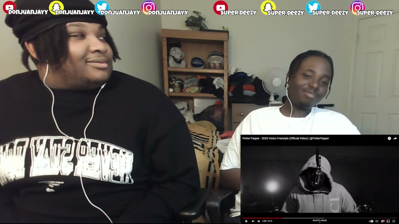 SHEESH HE'S SPITTING!!!!! BLOODLINE Reacts to POTTER PAYPER - 2020 FREESTYLE