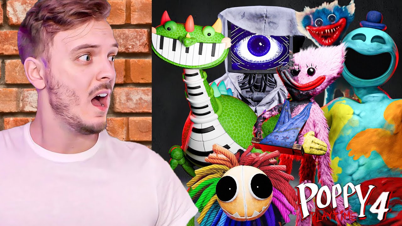 J'ai TERMINÉ A 100 %POPPY PLAYTIME CHAPITRE 4 !